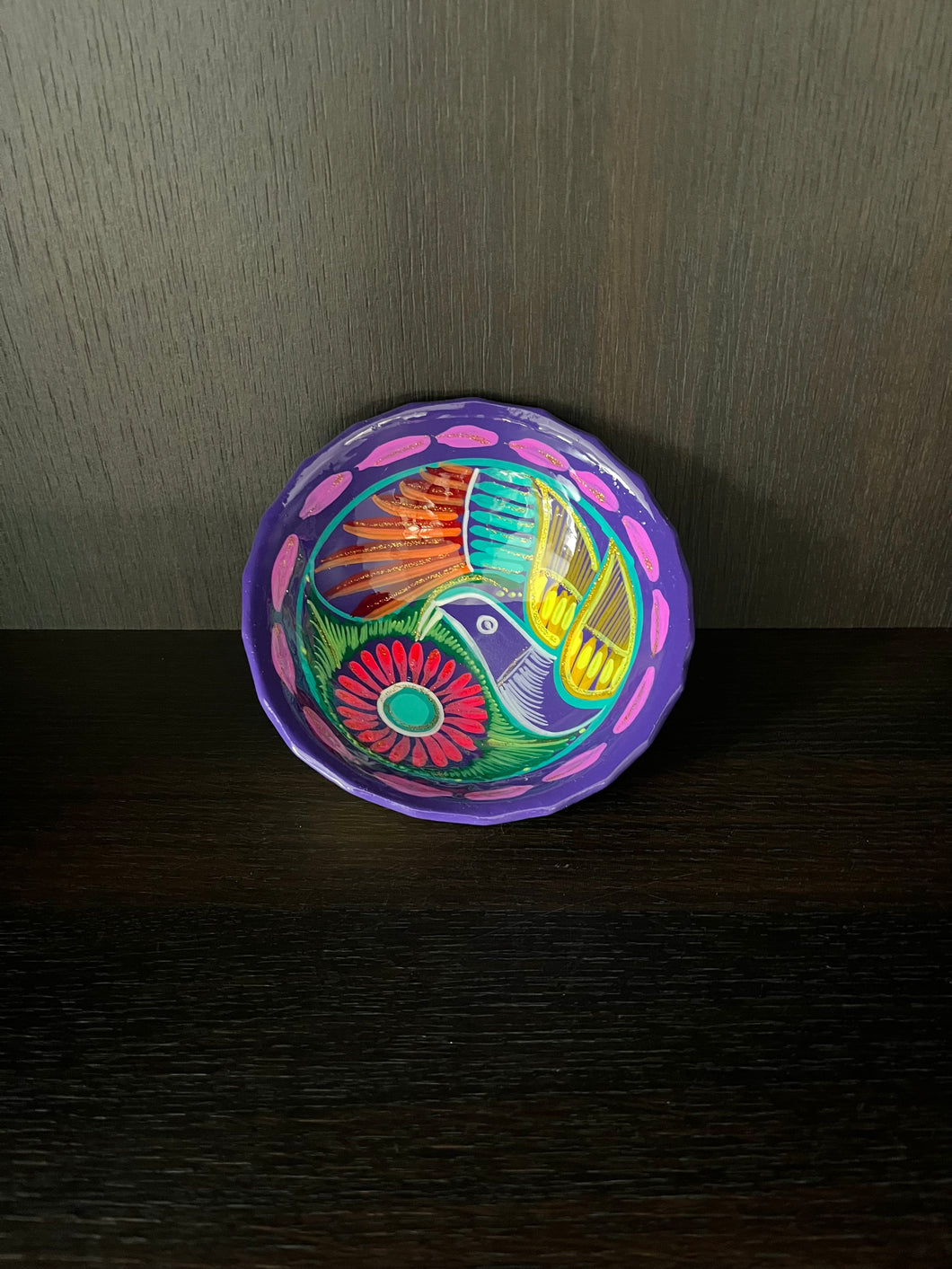 Bowl Z Pajaro Purple 15 cm