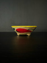 Load image into Gallery viewer, Bowl Yellow - Red Peppers 11 cm
