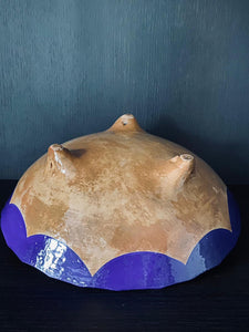 Tazon Pequeno Pajaro - Blue 24 cm